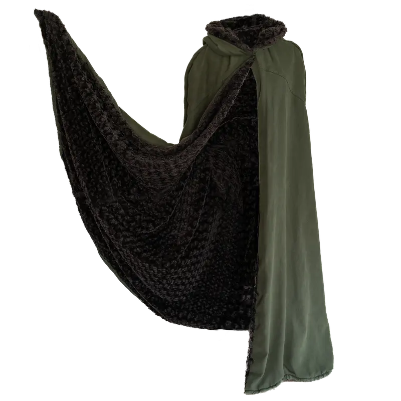 Knightweave Ranger Hooded Cloak | Fantasy Adventure Medieval LARP Cape