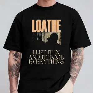 Loathe Tour Merch Shirt Metal Band Graphic Concert Tee- TD010