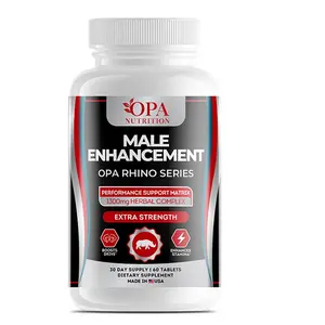 OPA Rhino Performance & Vitality Support – Energy, Stamina & Wellness · 60ct