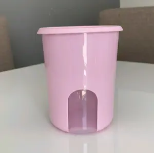 Pink magic touch food storage container