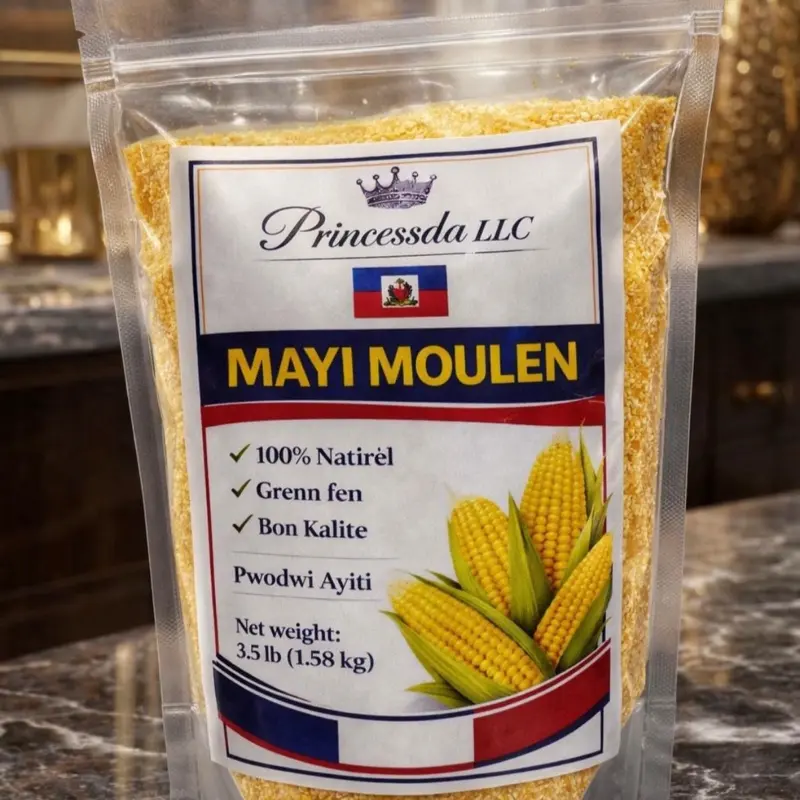 Ground corn