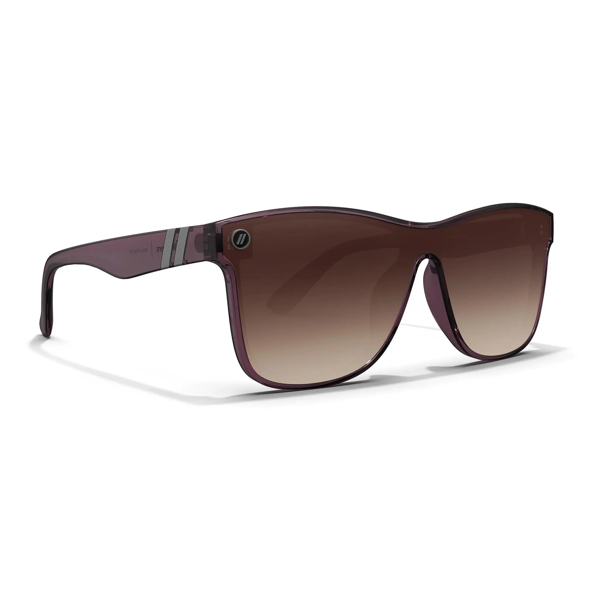 Blenders Millenia X2 Crystal Cherry Sunglasses – Polarized Red Mirror Lenses, UV400 Protection, Scratch‑Resistant, Gloss Crystal Cherry Frame