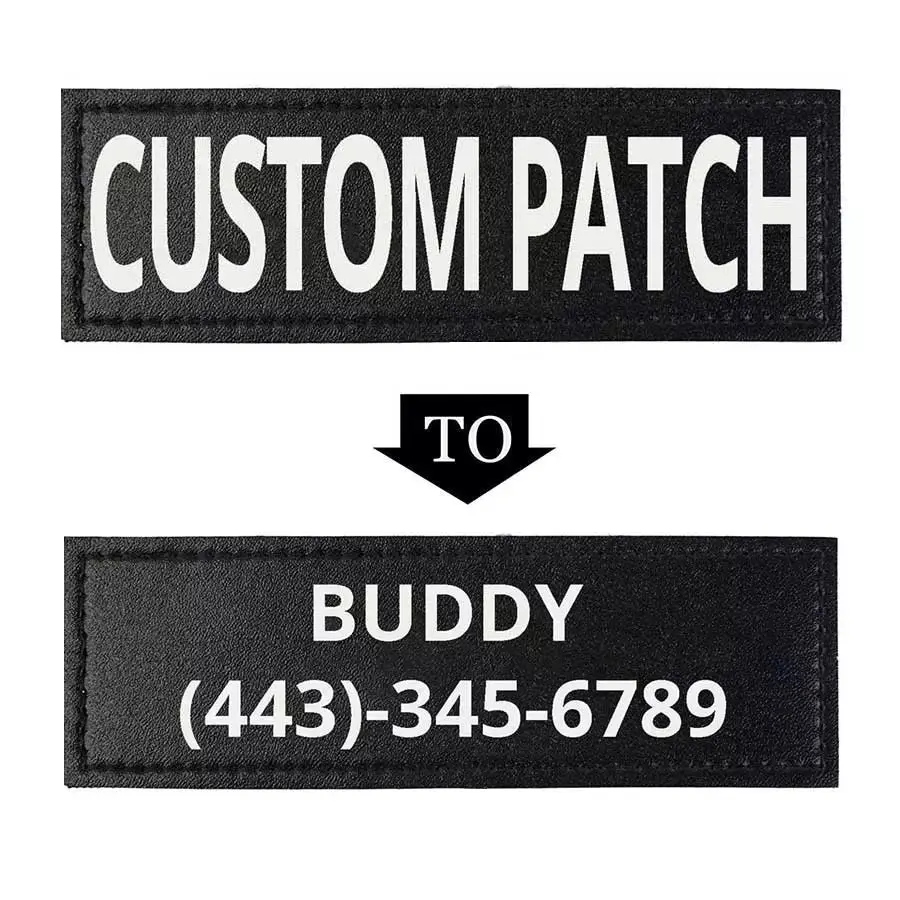 【#Summersale】Custom Patches, Dog Vest PatchesService Dog in Training Patches, Reflective and RemovableDog Harness Patches for Service Dog Vest