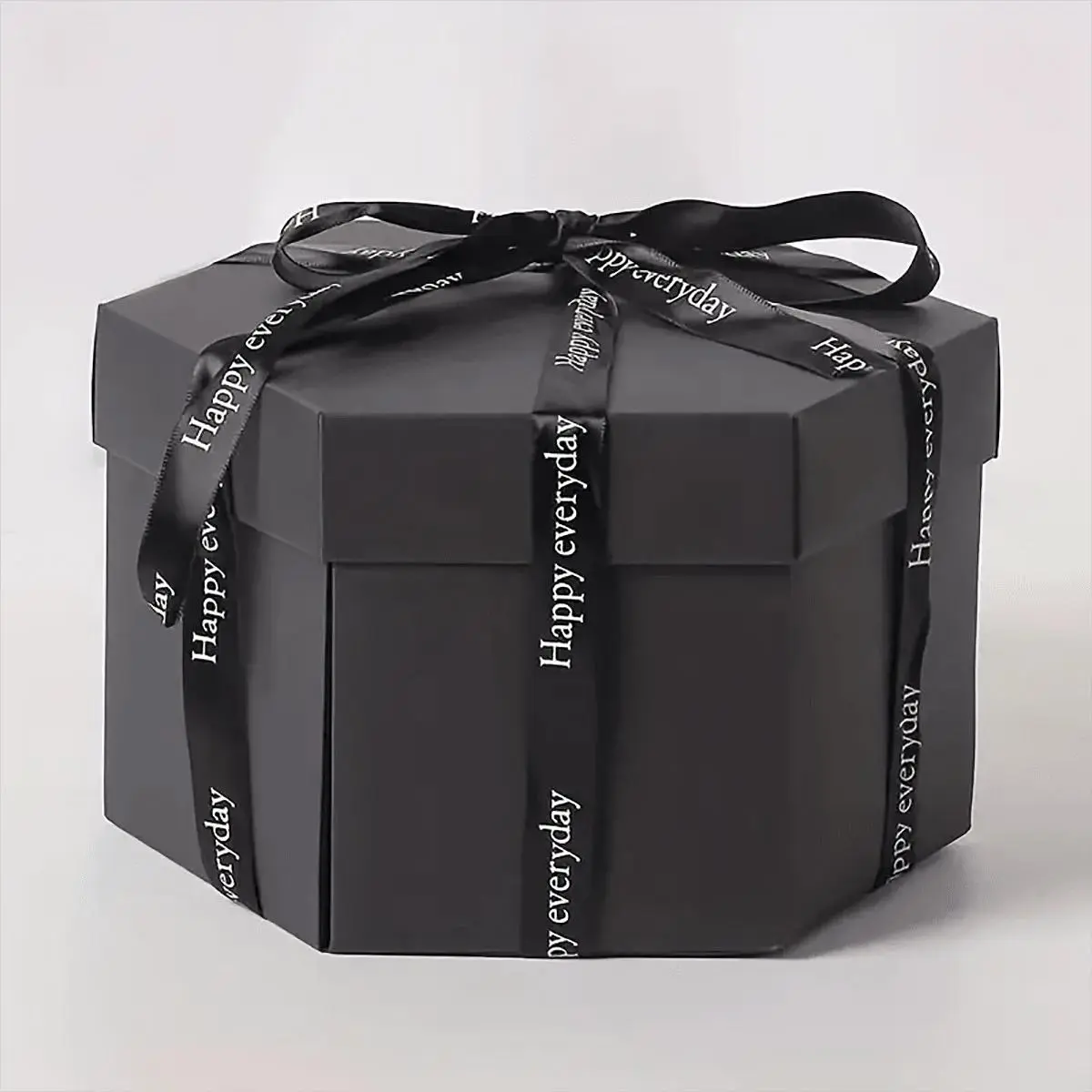 Hexagonal Customizable Personalizable Gift Box, 1 Piece DIY Creative Photo Album, Anniversary and Birthday Gift for Partner, Special Box, Personalized Gifts, Personalization Gift, Anniversary Present