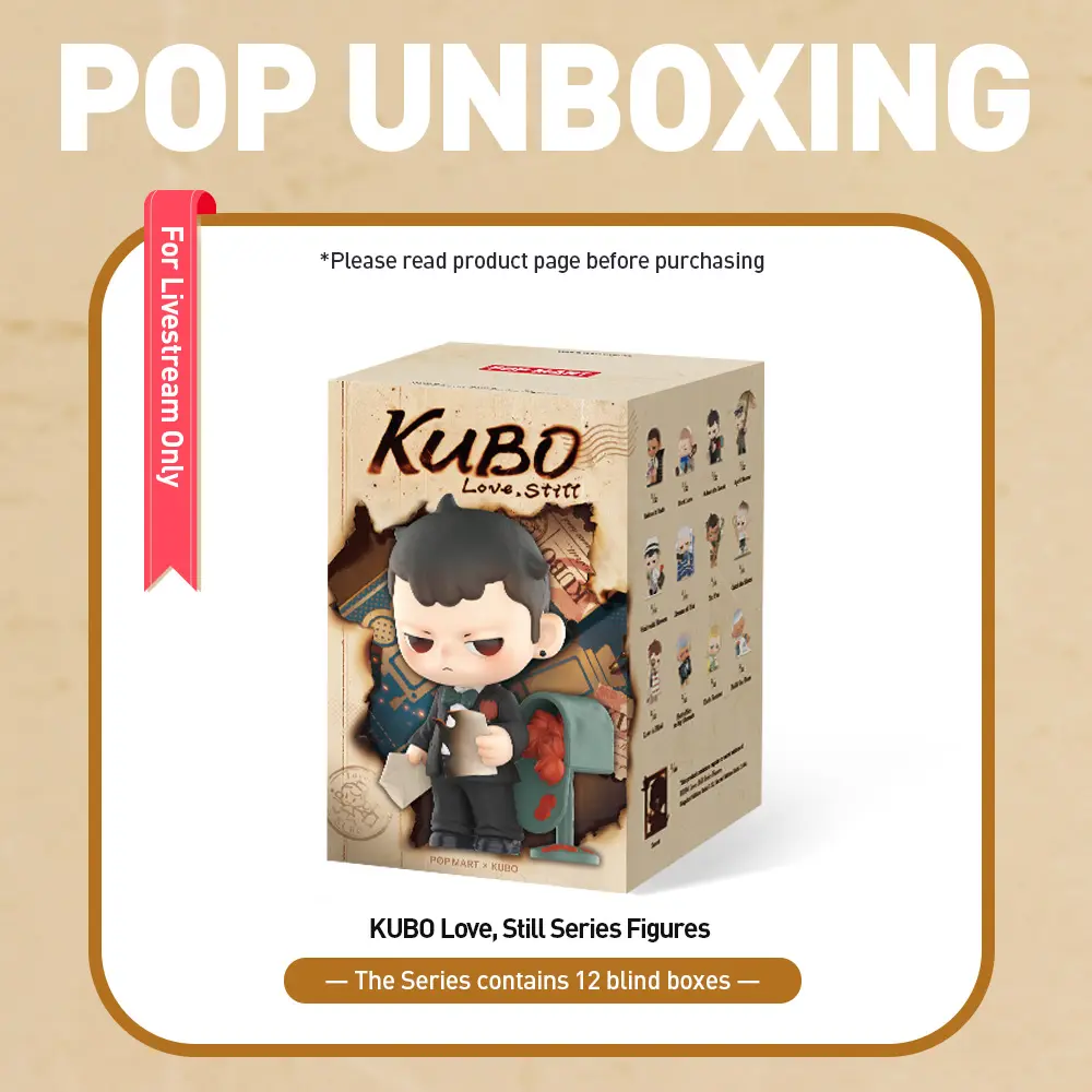 Unboxing-KUBO Love, Still Series Figures Blind Box -3.0