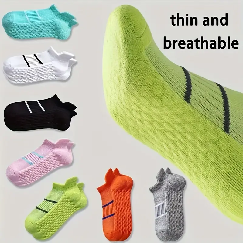 5 Pairs of Vibrant Striped Socks - Soft, Breathable,Sweat-Absorbing, Versatile Low-Tube Crew Socks, Fashionable and Comfortable Menswear Man