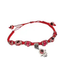 RED EVIL EYE HANDMADE BRACELET