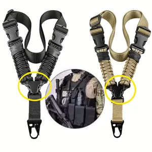 Multifunctional Tactical Strap Vertical Single-point Lanyard Tactical Shoulder Strap Quick Release Sling Gun lanyard - Made from Sturdy Nylon Classic Single-Point Sling Crossbody Strap