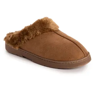 MUK LUKS Women's Indoor/Outdoor Faux Fur Clog