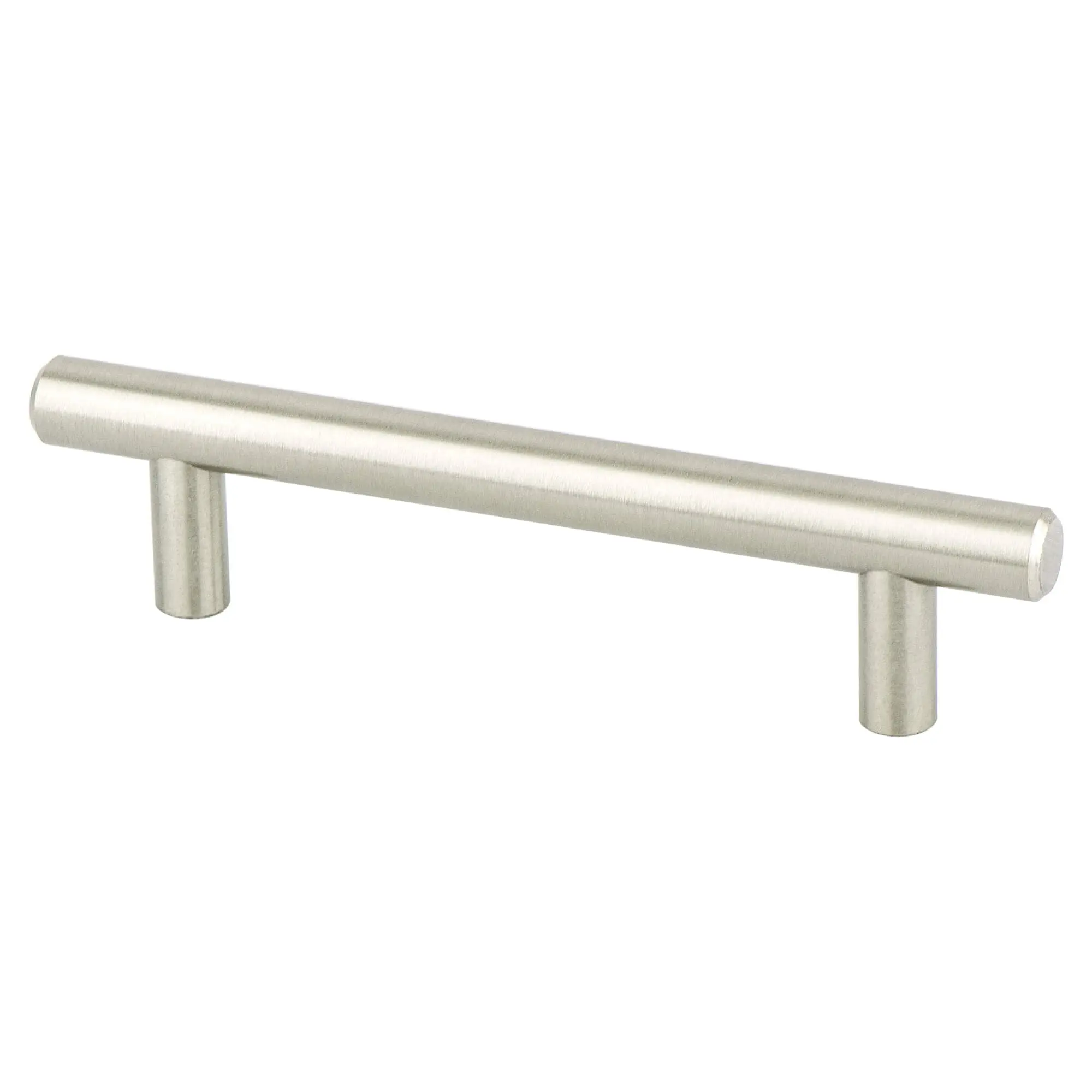 Berenson 9401-2BPN-P Steel Advantage Plus 7-Bar Pull Handle, 96 mm CC, 6-1/8 in (156 mm), Brushed Nickel Hardware Door Handle