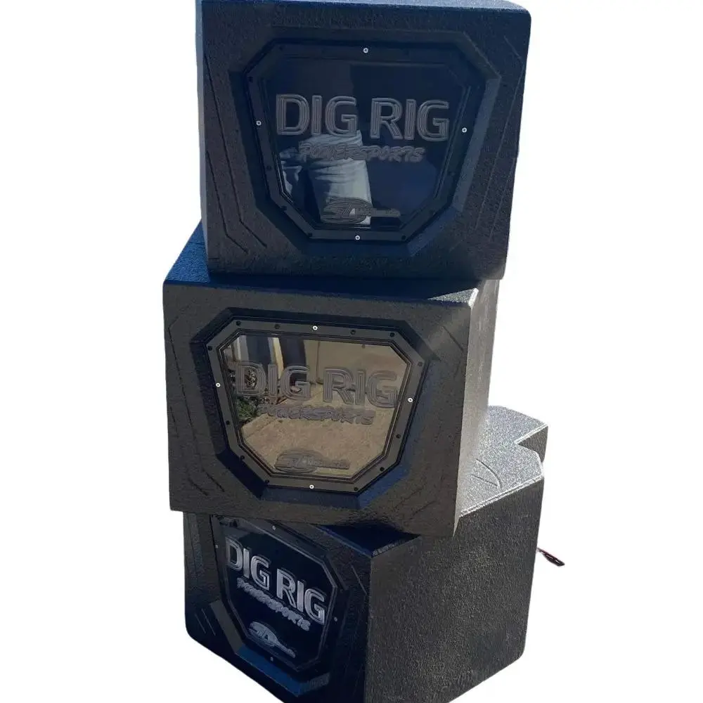 Dig Rig Powersports 4th Order 12" Sub Box for Polaris Pro XP