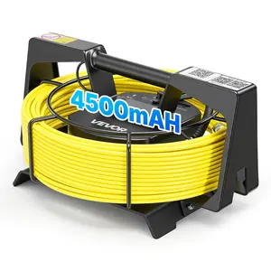 【Summervibes】VEVOR 2026 Upgraded Sewer Camera with WiFi, 65.6ft/20m Drain Pipeline Camera, IP68 Snake Plumbing Cameras with Light- 12 LEDS, Wireless WiFi Connectivity to Phone/Tablet for Sewer Duct Pipe Inspection