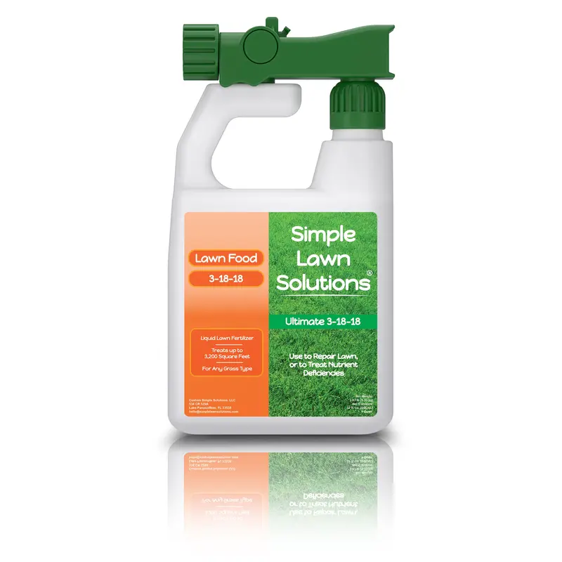 Lawn Food: 3-18-18  High Phosphorus & Potassium NPK (32 ounce)