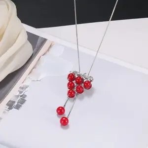 High-End, Non-Fading, Sweater Chain, Versatile Fashion Necklace For Women, Niche Design With A Sense Of Sophistication Pendant