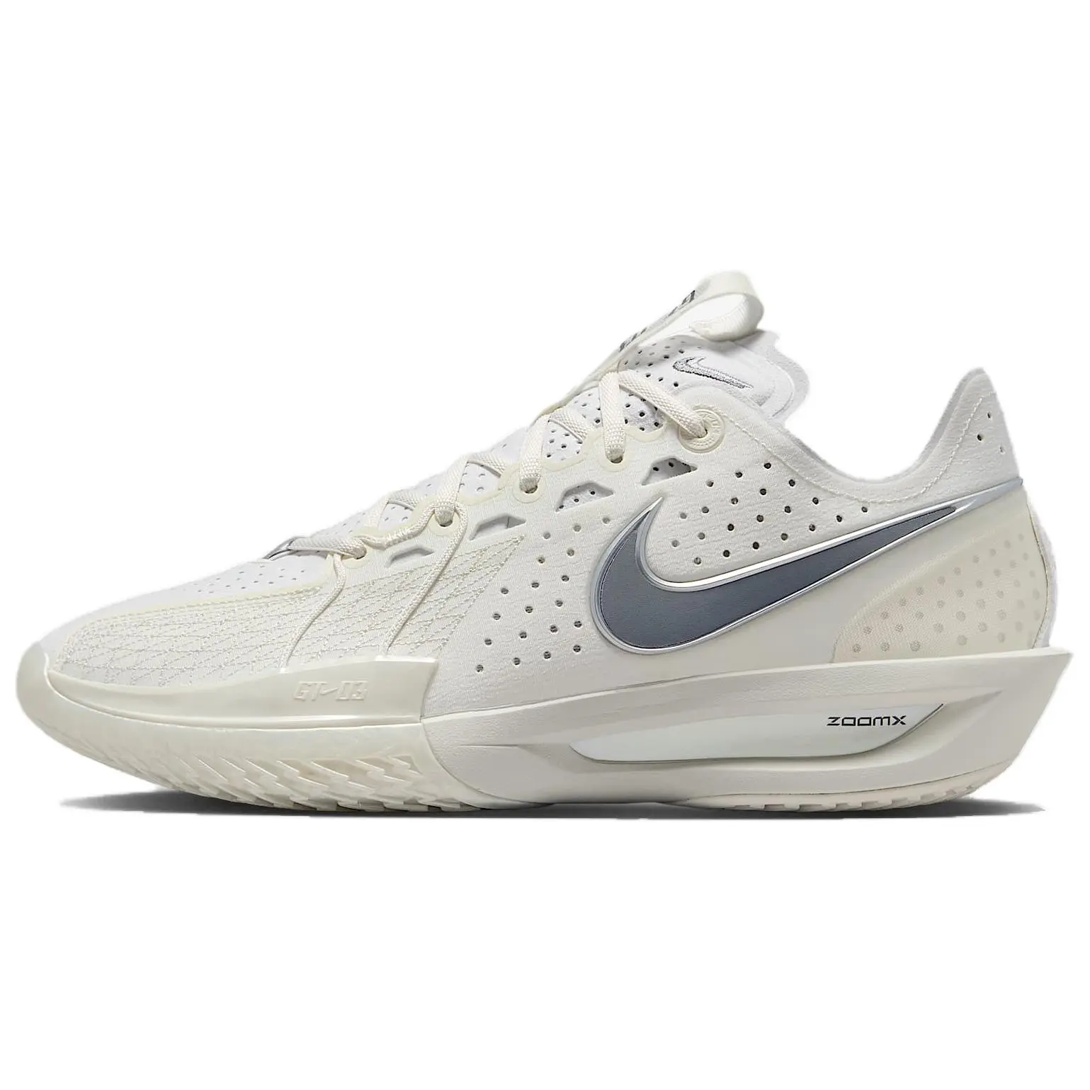Nike Air Zoom GT Cut 3 EP 'Sail Smoke Grey' Athletic, Breathable, Lightweight Running Sneakers, Athletic Sneakers, Footwear Sneakers