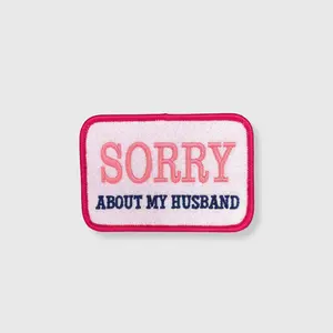 HP1013 - Sorry About My Husband Hat Patch
