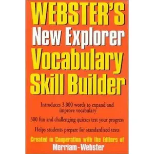 USED Book - Webster's New Explorer Vocabulary Skill Builder by Merriam-Webster (Hardcover) - english