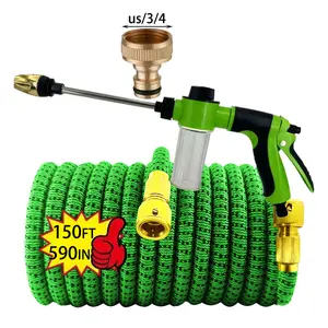 High Pressure, Expandable Magic Durable Garden Hose For Garden Watering And Cleaning, US3/4 Joint Sprinkler Head, Sprinkler Device