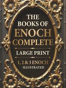 The Complete Large Print 1,2,3 Enoch Books (Illustrated) - Authentic Illustrations, Insightful Introductions, Commentary, Definitive Volume (Religion & Philosophy Humanities Book)