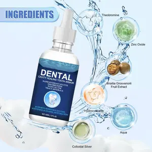 Tooth Armor Liquid Drops,Enamel Refurbishing, Daily Drops Oral Care for Sensitive Teeth upport with Nano Hydroxyapatite & Theobromine-30Ml