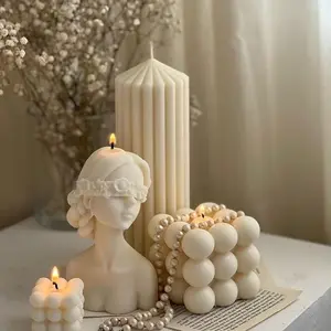 Candle Set Decor Light Scent Decoration Scented Ornaments Freshener