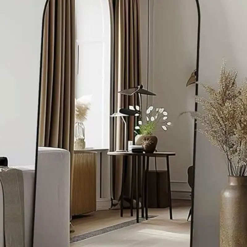 Black arched mirror Black arched mirror