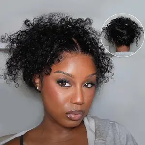 【 360 Wig No.1 】Water Wave Invisi Strap Snug Fit 360 Transparent Lace Frontal Bleached Knots Pre Cut Lace Wig With Drawstring 100% Human Hair Ashimary Hair Wig#Summervibes