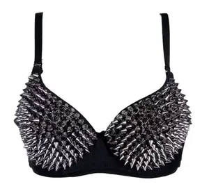 Studded Push Up Bra