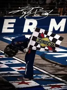 Kyle Busch Sunoco Victory NASCAR Racing Poster