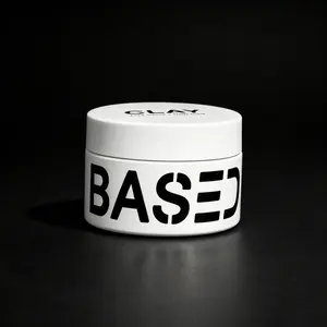 BASED Best-Selling Men Hair Clay, Infused with Shea Butter Beeswax & Pure Essential Clays, Durable Hold & Stylish Matte Effect