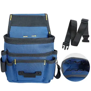 2-in-1 heavy-duty tool storage bag, portable men's and women's toolbox, electrician and mechanic mini bag, essential tool set