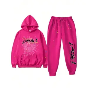 Sportswear couple training cotton sweatshirt and short sleeved jacket, men's and women's patch two-piece set, creative carnival discount sportswear, round neck conservative T-shirt, Halloween casual wear, pajamas, sportswear set