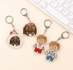 Grace Rocky Acrylic Keychains, Movies Collectible keychain, Rocky the Alien Keychain, Perfect For Bags, Keys, Or Gifts