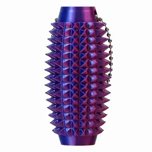 Compact Stress Relief Keychain with 3D Conical Roller, Decompression Squeeze, Ideal for Anxiety and Pressure Relief, Perfect Gift for Friends