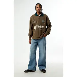 Pacsun Men's Bennett Baggy Flare Jeans Medium Blue