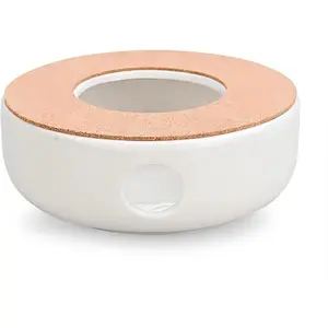Ceramic Teapot Warmer Heater Tea Light Warmer Suitable for Teapot and Mugs 6 Inches Candles not Included