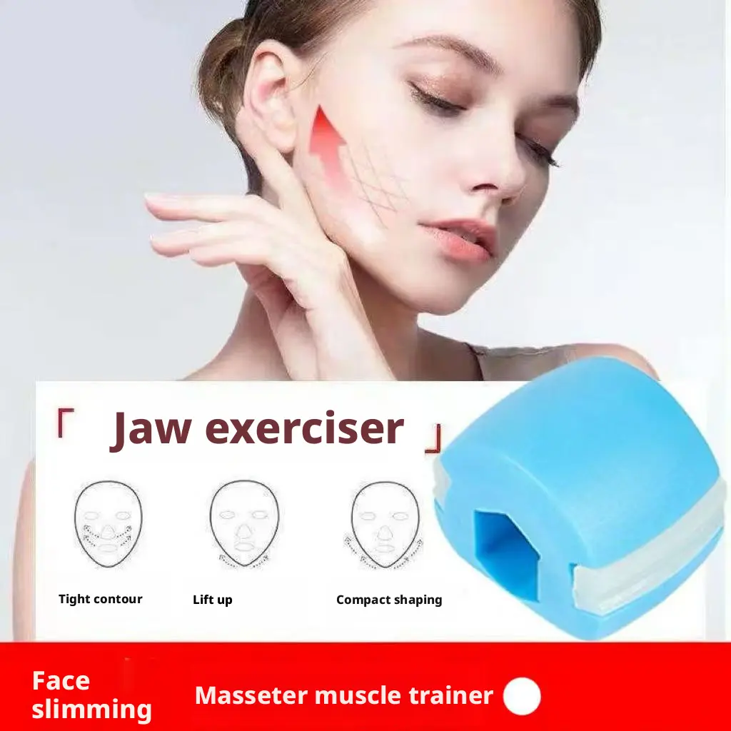 Jaw Trainer Facial Muscle Exercise Tool Face Jawline Chewing Device ...