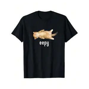 Eepy Cat, Silly Sleepy Cat Meme T-Shirt