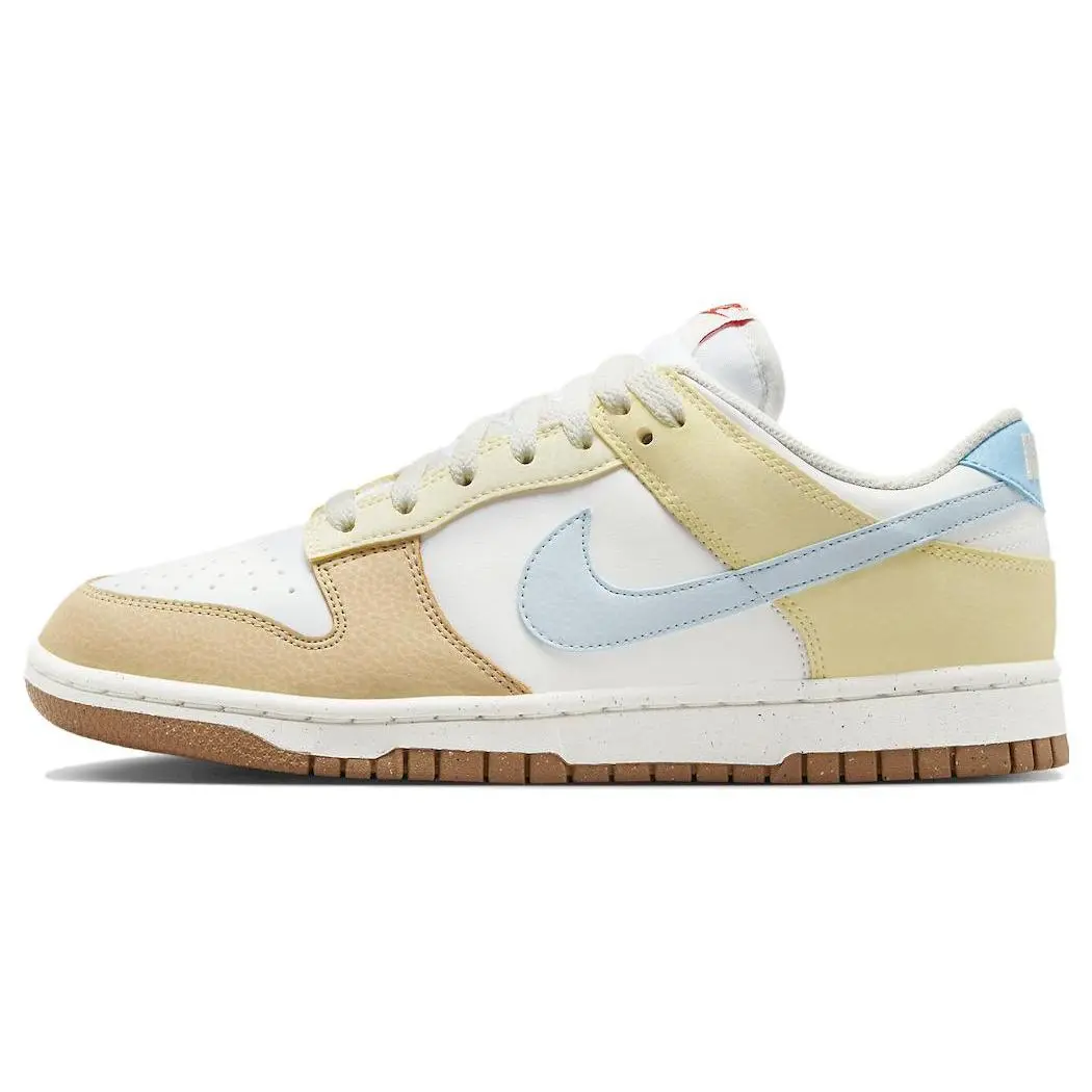 Nike Dunk Low Next Nature Soft Yellow' Versatile Comfort Skate Shoes Women's FZ4347-100