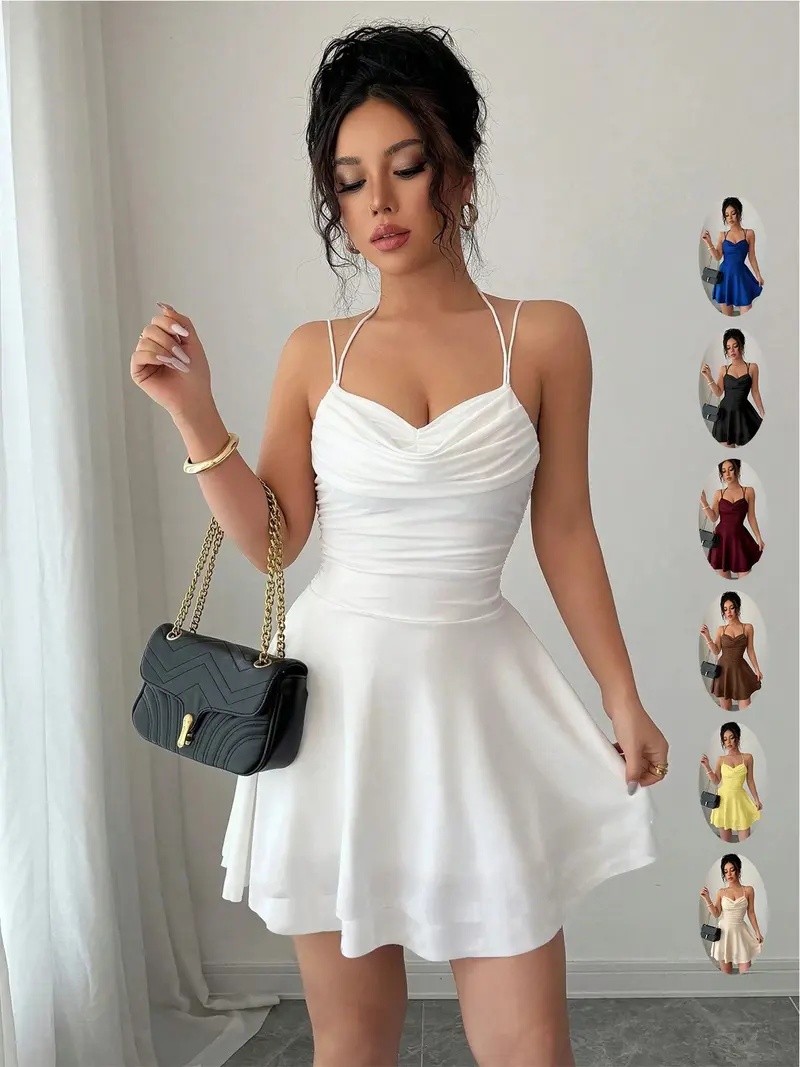 ladies blue and white dress ZAPAKA Women Blue Long Prom Dress with Slit A-Line Sweetheart Tiered Corset Evening Dress, Blue / US20W main image 0