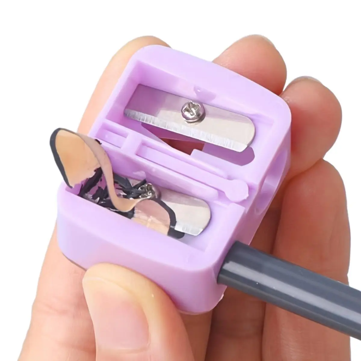 Portable Pencil Sharpener, 1 Count Professional Eyebrow Pencil Sharpener, Office Stationery, Desk Supplies, Classroom Supplies, Makeup Application Accessory