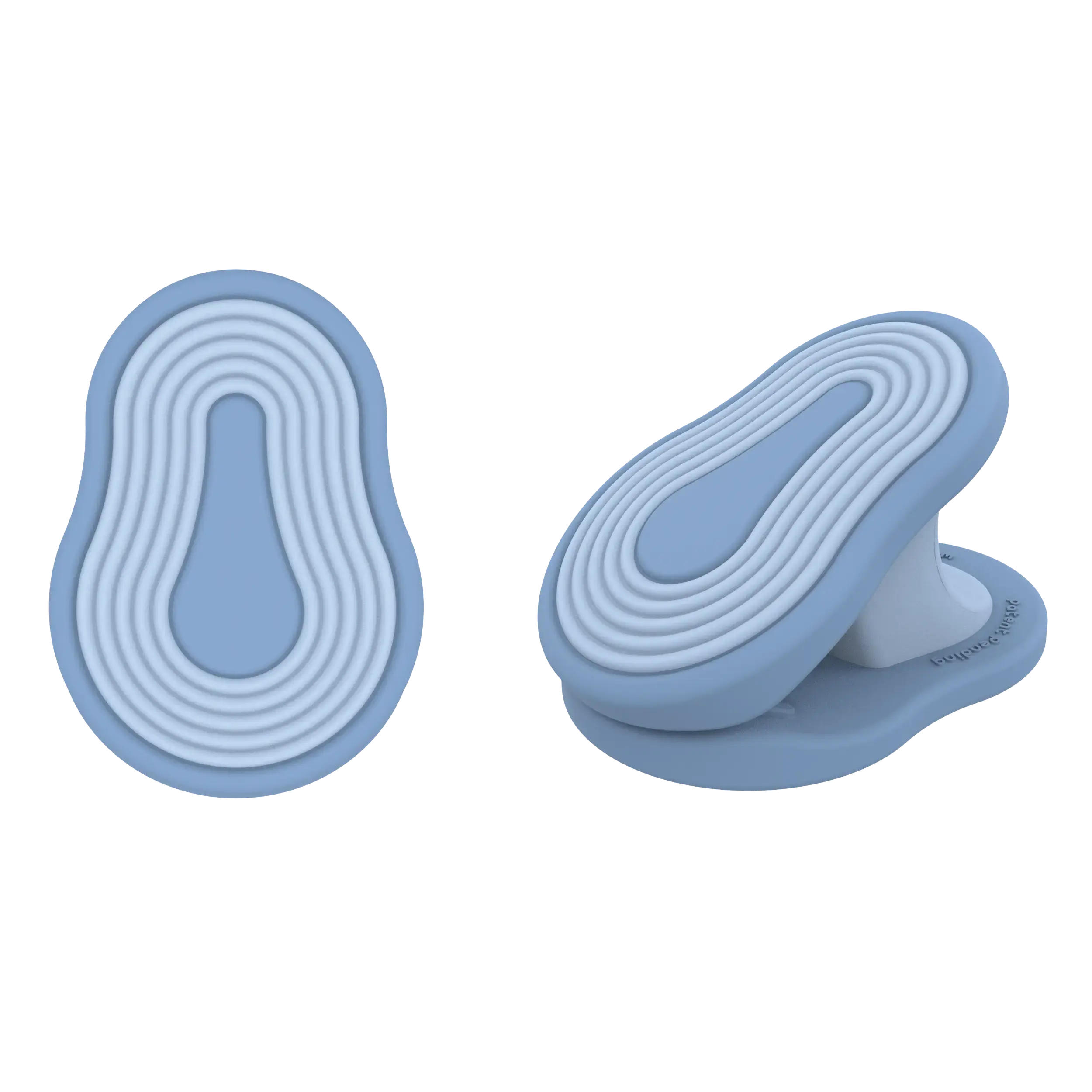 Silicone Stroller Clips, Water, 2-Pack