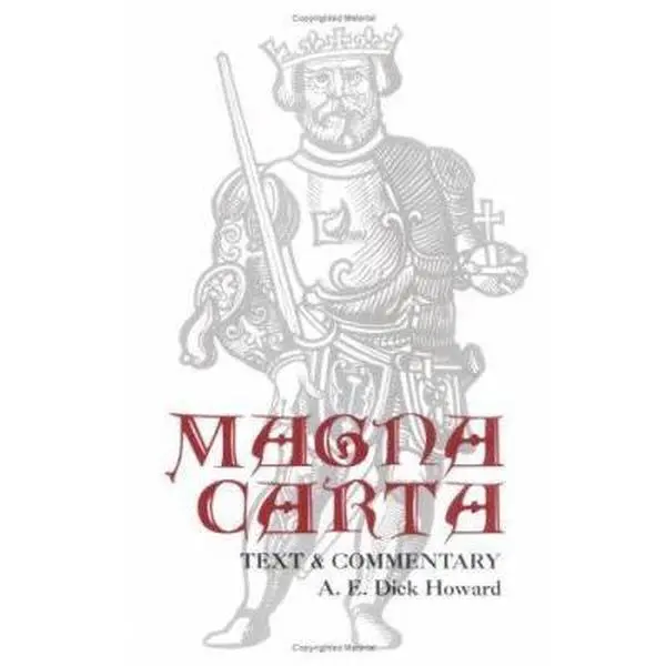 USED Book - Magna Carta: Text and Commentary by Howard, A. E. Dick (Paperback) - english