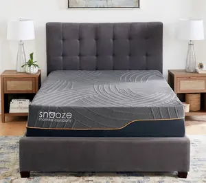 Snooze 13-Inch Plush Hybrid Support Mattress-in-a-Box, Twin XL