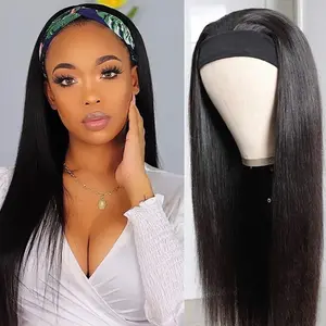 Headband Wig Human Hair