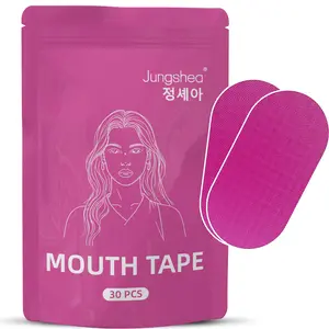 Mouth Tape - 30 pieces. It prevents mouth breathing during sleep, encouraging the user to breathe through the nasal cavity, which may reduce snoring and improve sleep quality.
