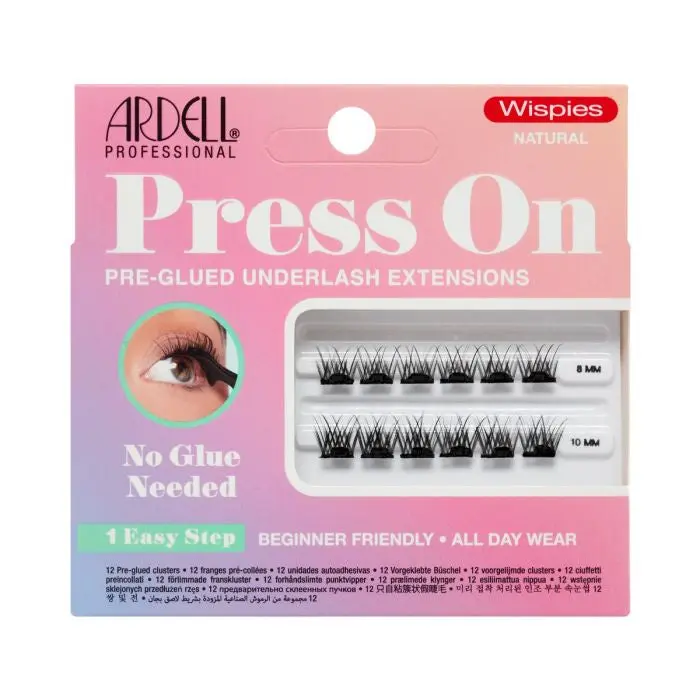 Ardell Eyelash Press On Mini Wispies Natural 12 pc #38604