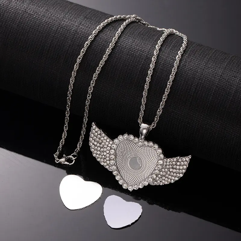 X459 6 Silver Love Wings (Fried Dough Tw