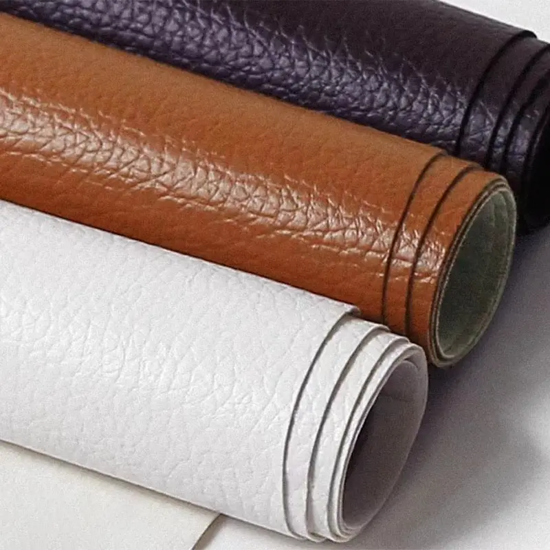 Large 20x54 Inch Self Adhesive Leather Repair Patch Waterproof PU Leatherette Sticker for Sofa Couch Chair Recliner Furniture Upholstery Scratch Hole Repair Refurbishment Peel and Stick Sheet