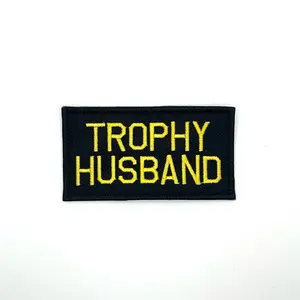 Trophy Husband Patch - Embroidered Patch